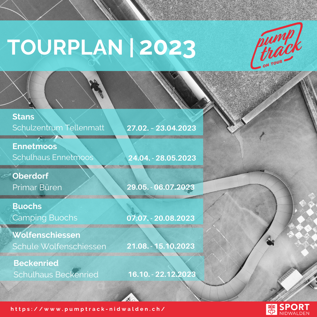 Tourplan 2023